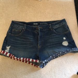 Jean shorts
